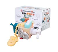 Generico Blocco della Saggezza Infantile - per L'allenamento del Cervello, Forma Interattiva Educativa, Centro Giochi Multifunzionale Portatile | per I più Piccoli Bambini Interni Esterni Aula