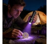 Generico Blood Tracking Flashlight - Portable Rechargeable UV, Multi-Function Pet Accessory | Detect Dog & Cat Urine, Bed, Resin, Car, Home, Outdoor Use