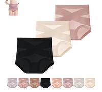 Generico Bloom Pink Underwear Leak Proof Tummy Control Panties, Ultimate Comfort Leakproof And Shaping Panties for Women (3*G,M)