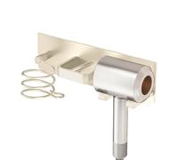 Generico Blow Dryer Holder | Hair Tool Organizer Rack | Vertical Storage Hanger for Hair Dryer Curling Iron Straightener | Space Saving Wall Mount Holder for Bathroom Cabinet Dorm Apartment Hotel Use