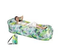 Generico Blow Up Couch, Air Lounger Sofa, 240x70cm Size Waterproof Foldable Comfort, Inflatable Sleeping Chair, Travel Beach Festival for Outdoor Adventures, Festivals, Beach Days