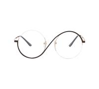 Generico Blue Light Glasses, Anti Blue Rays Eyewear, Half-Frame Eyegear, Stylish Protection and Visual Comfort for Reading Working Watching TV Driving Travel Students, 5.51x2.17x1.77 Inches