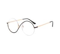 Generico Blue Light Glasses, Anti Computer Eye Protection, 5.51x2.17x1.77 Inches Half Frame Eyewear & Lightweight, Everyday Fashion for Reading Working Watching TV Driving Travel Students