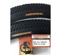 Generico BMZ 2 COPERTONI DEESTONE 29 X 2.10 + 2 CAMERE 29 DEESTONE MTB VALVOLA Italia