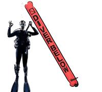 Generico Boa Segnaletica di Superficie - Dimensioni 45,28x5 Pollici, per Immersione Attrezzatura di Sicurezza, Rivestimento in TPU in Tessuto di Nylon 210D | Float Underwater Signal Flag Attrez