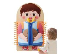 Genérico Board Attività per Bambini | Pannello di apprendimento delle competenze di base - Giocattolo educativo in legno per bambini 3+ anni per scuola asilo e viaggio auto e casa