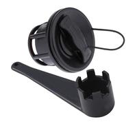 Generico Boat Air Stopcock -6.3x3.9cm Inflatable Boat Air Plugs, Double Seal Paddle Board Replacement Parts for Kayak Dinghy Raft Canoe Fishing Activities Trip Excursion River Lake Camping