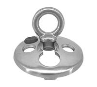 Generico Boat Bumper Clip Hook - Stainless Steel 3.9x1.25cm Marine Hardware Accessory Single Piece for Yacht Dock Rope - Ship Fitting Part - Sailing Equipment