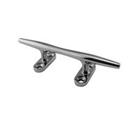 Generico Boat Cleats - Marine Grade Stainless Steel Open Base Dock Cleats | Rope Cleat with Mounting Hardware for Kayak Canoe Small Yacht Dock Mooring Tie Down, Rustproof for Fishing Sailing Lake Use