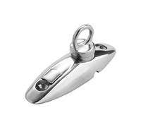Generico Boat Clips - 316 Stainless Steel Rotating Quick Release Mounting Bases | Quick Attach Bumper Clips Marine Side Mudguard Hooks for Port Dock Rail Yacht Cruiser Trawler Houseboat Runabout