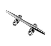 Generico Boat Dock Cleats - Marine Grade | Open Base Hardware Accessories Tie Down Rope Cleat for Canoe Small Yacht Fishing Sailing Lake Deck Mooring Bollard Heavy Duty Stainless