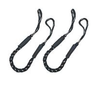Generico Boat Mooring - 2pcs High Strength Dock Line Ropes For Docking Shock Cords Boat, Ski, Pontoon, Kayak, Canoe, Power Watercra