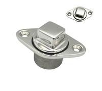 Generico Boat Plug, Stainless Steel Replacement, 2.75x1.57 inch Heavy Duty Garboard with Seal, Marine with Resistant Finish, Outdoor Water Sports Style, Home Accessories for Transom Motor Well Cooler