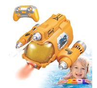 Generico Boat Remote Control, High Speed Racing Rc Boat, Sleek Aquatic Toy, Sturdy Smart Vessel, Water Spray Feature, Ideal for Outdoor Lakes, Pools and Bathtub Fun, 6.3x6.69x4.53 Inches