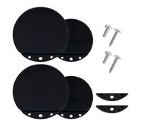 Generico Boat Scuppers - 4-Piece Heavy-Duty Drain Valves, Resistant Marine Plugs, Boats Scupper Drain Kit, Durable Replacement Accessories | Scupper Plugs for Speedboat, Sea, Dock, Saltwater, Freshwa