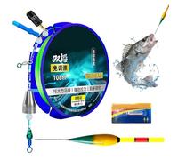 Generico Bobbers for Fishing - 18cm/7inch Fish String And Floating Signs Set,Automatic Color-Changing Fishing Corks,for Trout Catfish Bass Saltwater Lake Pond Stream Surf Boat