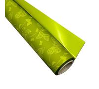 Generico Bobina Rotolo Cartopack Doppia Stampa Farfalla Verde 100 cm x 25 mt