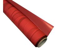 Generico Bobina Rotolo Cartopack Doppia Stampa Onda Rosso 100 cm x 25 mt