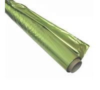 Generico Bobina Rotolo Cartopack POLYSILK Metallizzato Verde Lime 100 cm x 50 mt