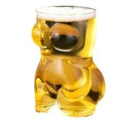 Generico Boccale Da Birra Grande - Bicchieri Da Boccale Da Birra | Tazze Da Tè Per Acqua, 3,35x5,51 Pollici Boccali Da Birraa Per Congelatore, Da Bere Bicchiere Da Cocktail A Forma Di Corpo, Boccali