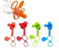 Generico Bocchettone per Borraccia Bambini | Adattatore Antigoccia per Bicchieri - 4 Pezzi Bocchettone in Silicone per Borracce adatto a Bambini e in Movimento