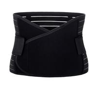 Generico Body Contenitivo Schiena Scoperta Pancera Donna Postpartum Abdominal Belt Strong Plastic Girdle Girdle Belly Breathable Female Belly Pieces Abbigliamento Donna Black M