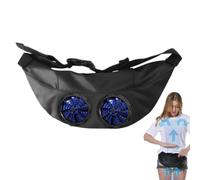 Generico Body Cooling Devices Personal Hands-Free Fan Fanny Pack
