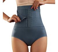 Generico Body Donna Mutande Pancia Piatta Di Sposa Nove Vita Alta Collezione Pancia Mutandine Donna Collezione Nascita Sottile Dopo Stomaco Che Modella Corsetto Modellante Da Mutande Blue M