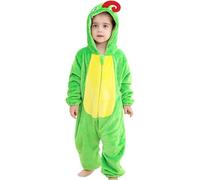 Generico Body Invernale per Bambine Morbido e Confortevole Ideale per Le FESTIVITÀ di Halloween e Natale Perfetto per l'uso Quotidiano delle Neonate e delle più Piccole (Green, 3-4 Years)