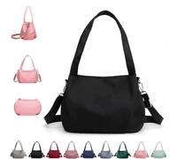 Generico Body Light and Versatile Casual Bag, Nylon Waterproof Shoulder Crossbody Bag, Multi Handbag Shoulder Crossbody Bag for Women (B)