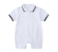Generico Body Neonato 2025 Tutina Bambino Pigiama Tutine Vestiti per Bambini Simpatica Idea Regalo tinta unita neonati Festa del Papà e Baby Shower