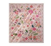 Generico Boho Area Rug - Washable Door Mat | Runner Rugs with Non Slip Backing, Compact Polyester Room Rug, Door Mats with Crystal Velvet Finish, Floor Runner for Living Room and Bedroom