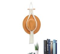 Generico Boho Hat Organizer | Bohemian Hat Organizer Rack Hangers,Cowboy Hats Racks with Decorative Tassels for Restaurant, Living Room, Bathroom