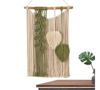 Generico Boho Tapestry - Banner of Hand -Woven Tapestry Art, Chic Fatto a mano attraverso le pareti Arte murale Arte da letto Bohème Decorazioni per la casa