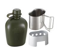 Generico Bollitore da Campeggio,Bollitore da Trekking - Acciaio Inossidabile Leggero per Caffè Viaggi Avventure Outdoor Cucina Casa Tè Picnic Adulti