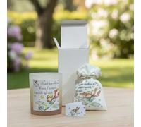 Generico Bomboniera Piccolo Principe, Completo di Scatola Confetti Nastro Sacchetto tematico e Biglietto Personalizzato