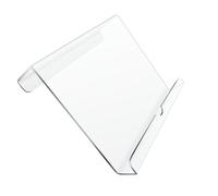 Generico Book Holder For Reading - Acrylic 16x18x6.3cm | Adjustable Desk Clamp Stand Bracket Rack Tablet Cookbook Support | Study Work Exercise Fitness Gym Bike Stationary Training Use