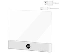 Generico Book Lamp - 3 Colors LED Flat Reading Light, Rechargeable LED Panel Book Lamp With Timer | Tools & Home Improvement For Readers, Home, Travel, Dorm, School, Bedroom, Desk, Bed, Birthday