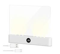 Generico Book Lamp - Reading Lights Books Lamps, Reading Lights For Books In Bed, Dimmable With Timer 3 Color Clear Panel Women Men Kids Readers Home Travel Dorm Office School Bedroom Desk