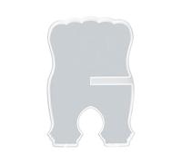 Generico Book Stand Silicone Mold, 30x20x0.9cm Epoxy Casting Mould, Flexible Material, Creatives DIY Craft Tool for Resin Projects, Handmade Book Holder