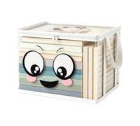 Generico Book Storage Containers Large - high-performance portable Clear Double Handles Toy, modern, Bags Organizer Bedroom, Closet Shelf Desk Office School | Multipurpose Outdoor Indoor Utility