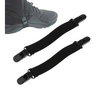 Genérico Boot Straps For Jeans - 22 x 2,5 cm Elastic Pant Keeper | 2 pezzi Boot Straps Clamp | Anti-slip And -resistant Boots Clips For Women Men Riding Motorcycle Mitten Biker Jeans