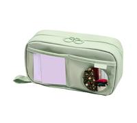 Genérico Bordas per Jardim - Organizer portatile impermeabile con grande capacità - Astuccio portamatite con cerniera | per studenti bambini e ragazze, Verde, Consulte la descripción, Vedere la