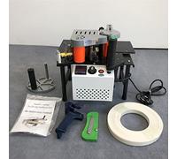 Generico Bordatrice per Legno Bordatrice Portatile Bordatrice Manuale Doppia incollatura Laterale Bordatrice Portatile Bordatrice for la Lavorazione del Legno 1200W