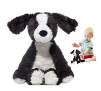 Generico Border Collie Stuffed Animal - Soft Plush Dog Toy Kids and Adults | Realistic Sitting Puppy Design for Home Decoration | Cuddly Polyester Fiber Filled Companion Gift for Dog Lovers