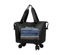 Generico Borsa A Mano Con Ruote | Valigia Rollabile Pieghevole - Borsa a Tappeto Capiente con Ruote Pivotanti per Viaggio d'Affari e Turismo