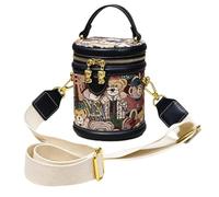 Genérico Borsa a secchiello regolabile orso retrò ecopelle leggera | Borsa secchiello per shopping, viaggi, attività all'aperto, lavoro, appuntamenti, viaggi quotidiani, palestra, parco