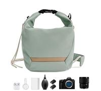 Generico Borsa a Spalla per Fotocamera | Borsa A Mano Per Fotocamera,Impermeabile Compatta Per La Protezione Delle Lenti - Fotografo