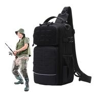 Generico Borsa A Tracolla Da,con Portabottiglia e Zaino per Attrezzatura | Sacca Per l'Attrezzatura,Per Viaggio Uomini Campeggio Escursionismo Outdoor Palestra Sport e Avventura