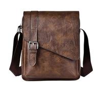 Generico Borsa a tracolla da uomo per l'uso quotidiano, con grande capacità, stile tote e design a tracolla casual. (BW2, One Size)